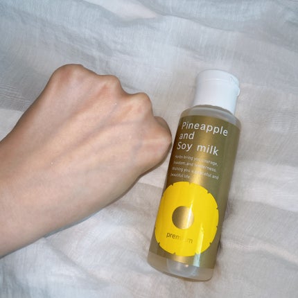 パイナップル豆乳ローションプレミアム/鈴木ハーブ研究所/ボディローションを使ったクチコミ(4枚目)