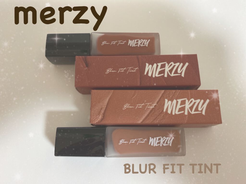 ブラー フィット ティント BT2. オッドMLBB/MERZY/リップティントを使ったクチコミ（1枚目）