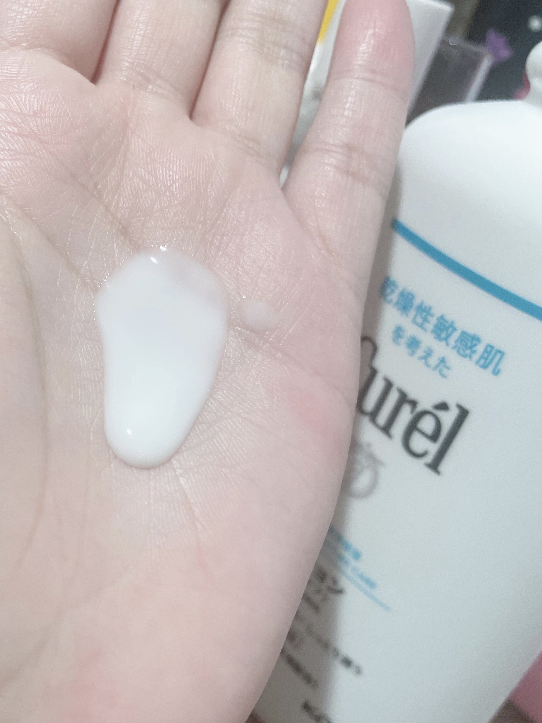 ローション 410ml/キュレル/ボディローションを使ったクチコミ（2枚目）