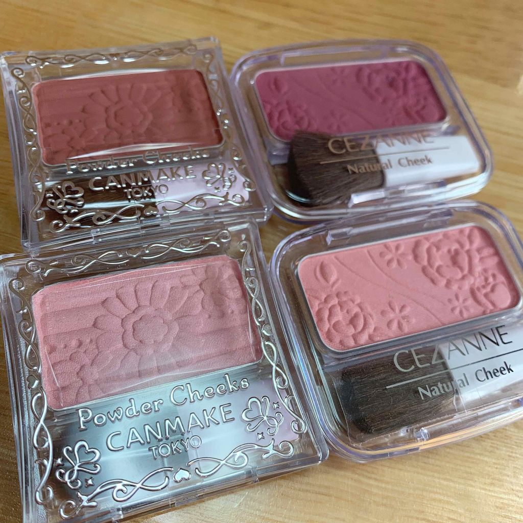 【旧品】パウダーチークス/キャンメイク/パウダーチークを使ったクチコミ(4枚目)