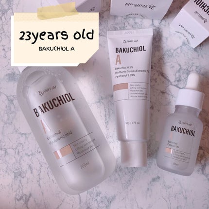 バクチオールA コアクリーム/23years old/フェイスクリームを使ったクチコミ(1枚目)