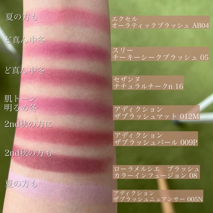 チーキーシークブラッシュ/THREE/パウダーチークを使ったクチコミ(4枚目)