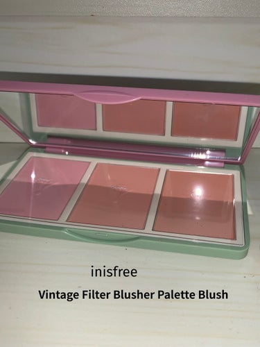 ヴィンテージ フィルター チーク パレット Vintage Filter Edition/innisfree/パウダーチークを使ったクチコミ（1枚目）