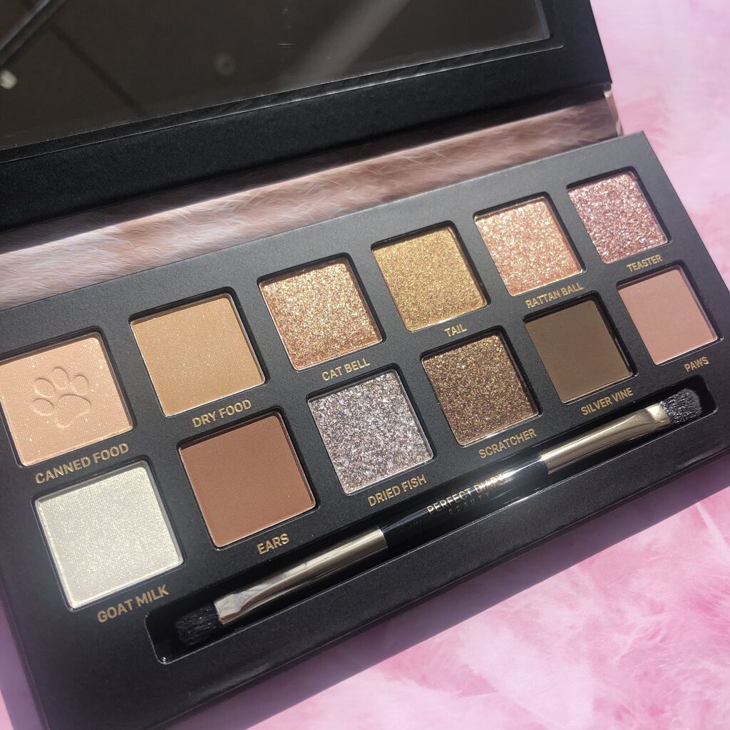 エクスプローラ12色 動物アイシャドウパレット/PERFECT DIARY/アイシャドウパレットを使ったクチコミ（2枚目）