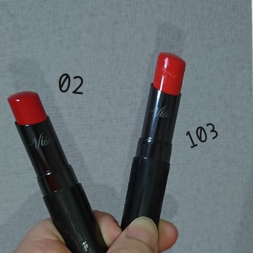 マイレッド ルージュ/Visée/口紅を使ったクチコミ（1枚目）