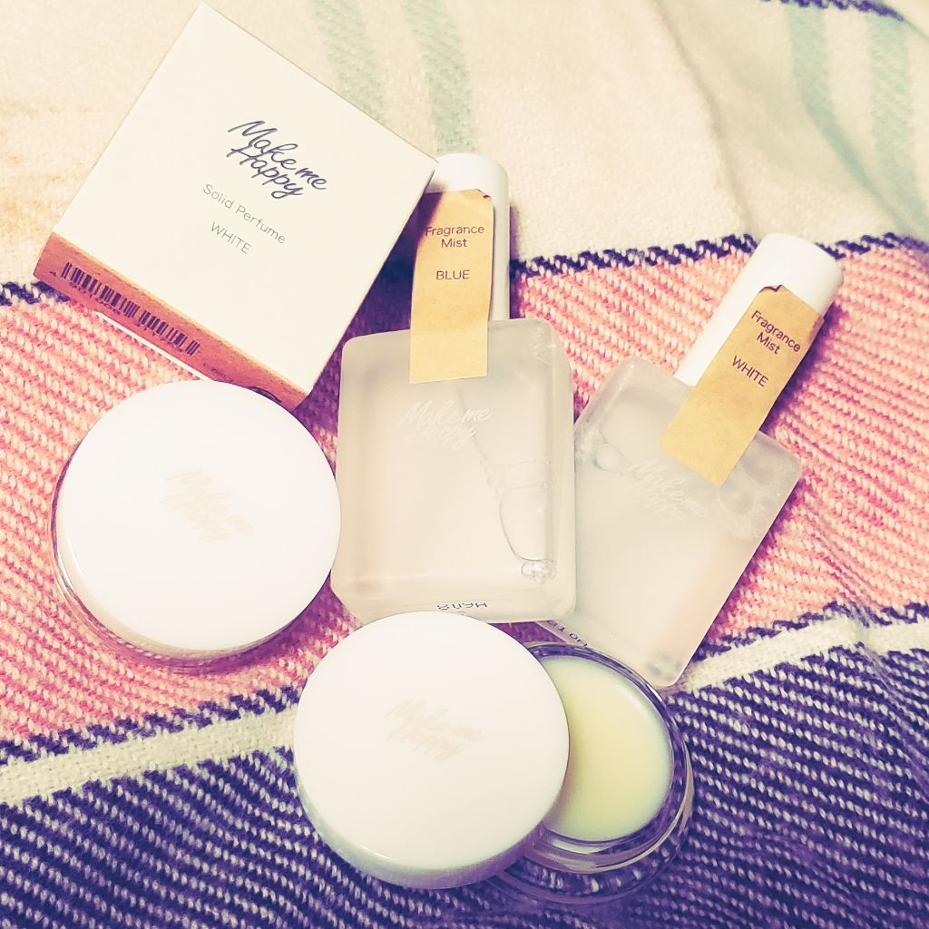 メイクミーハッピー フレグランスミスト ブルー/キャンメイク/香水(レディース)を使ったクチコミ（1枚目）