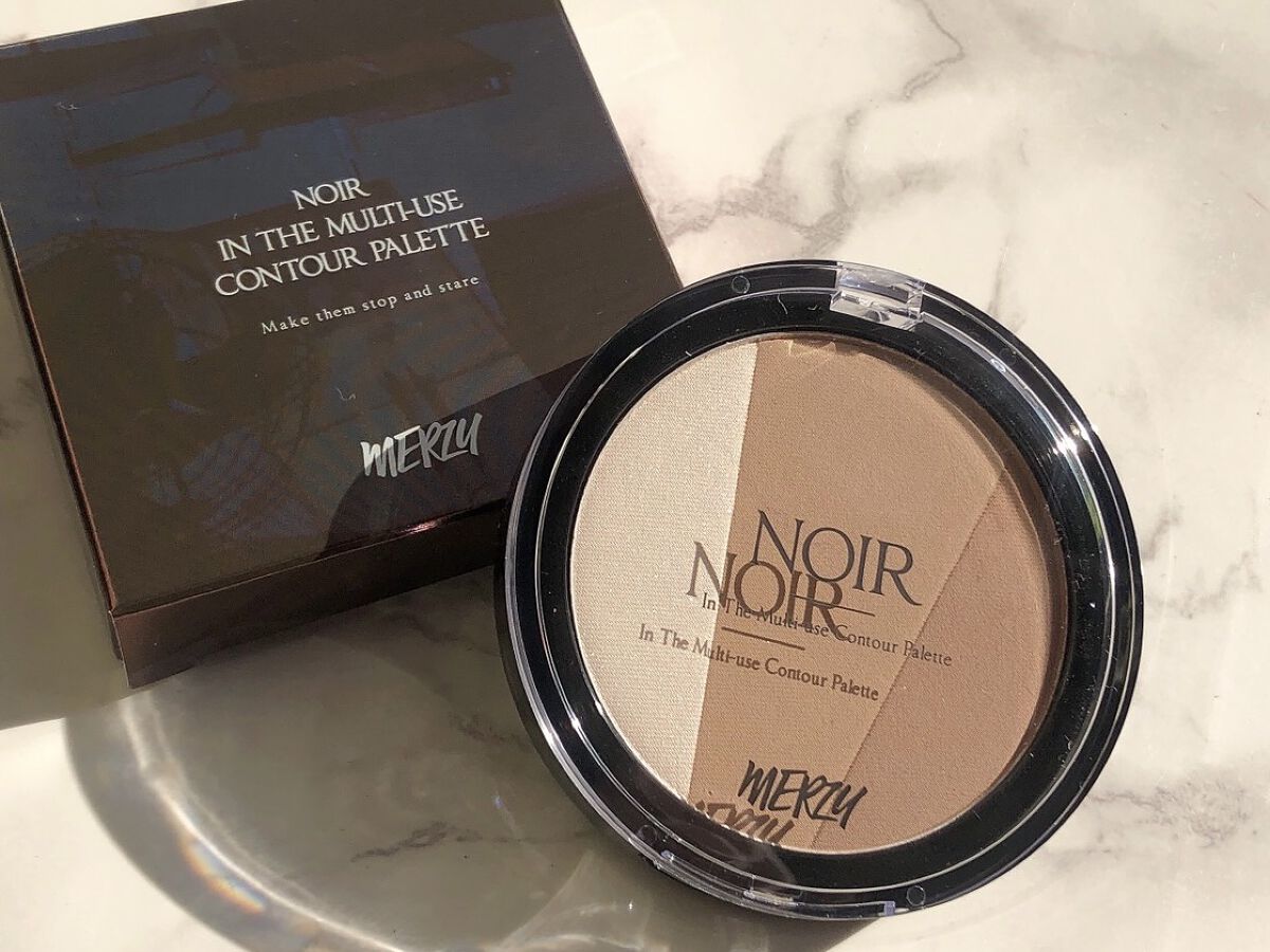 NOIR IN THE MULTI-USE CONTOUR PALETTE/MERZY/シェーディングを使ったクチコミ（1枚目）