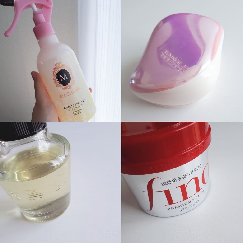 パーフェクトシャワー(しっとり) EX/MACHERIE/プレスタイリング・寝ぐせ直しを使ったクチコミ（2枚目）