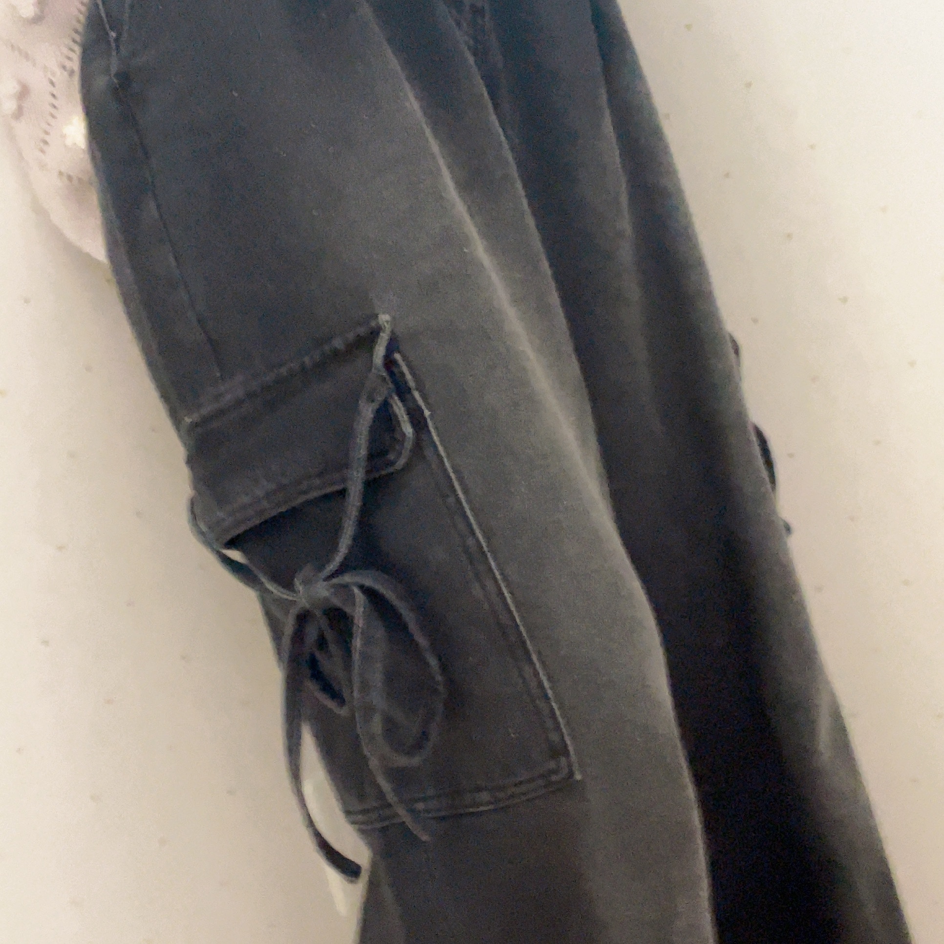 カーゴリボンデニムパンツ/SHEIN/その他を使ったクチコミ（2枚目）