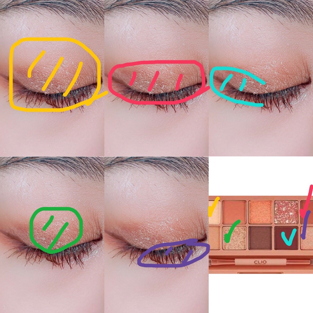 プロ アイ パレット/CLIO/アイシャドウパレットを使ったクチコミ(2枚目)