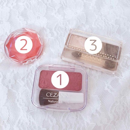 クリームチーク/キャンメイク/ジェル・クリームチークを使ったクチコミ(2枚目)