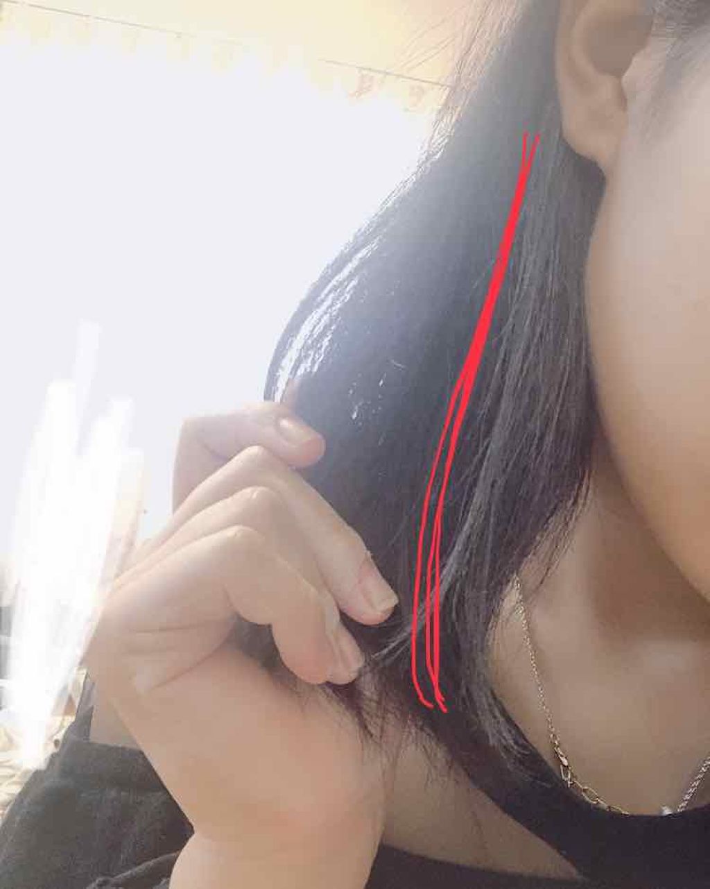 カラーワックス/DAISO/ヘアカラーを使ったクチコミ(4枚目)