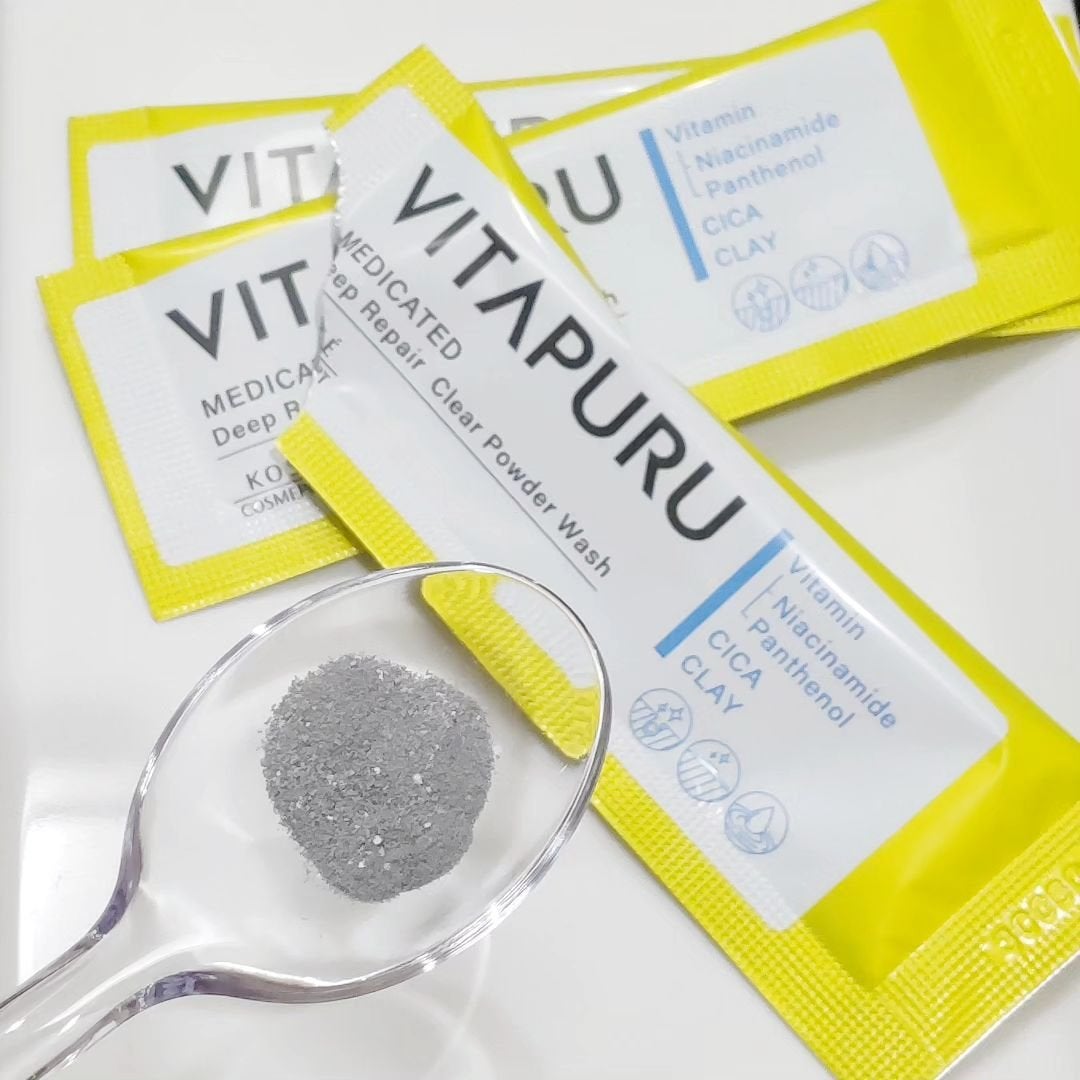 ビタプル リペア クリアウォッシングフォーム/VITAPURU/洗顔フォームを使ったクチコミ(9枚目)