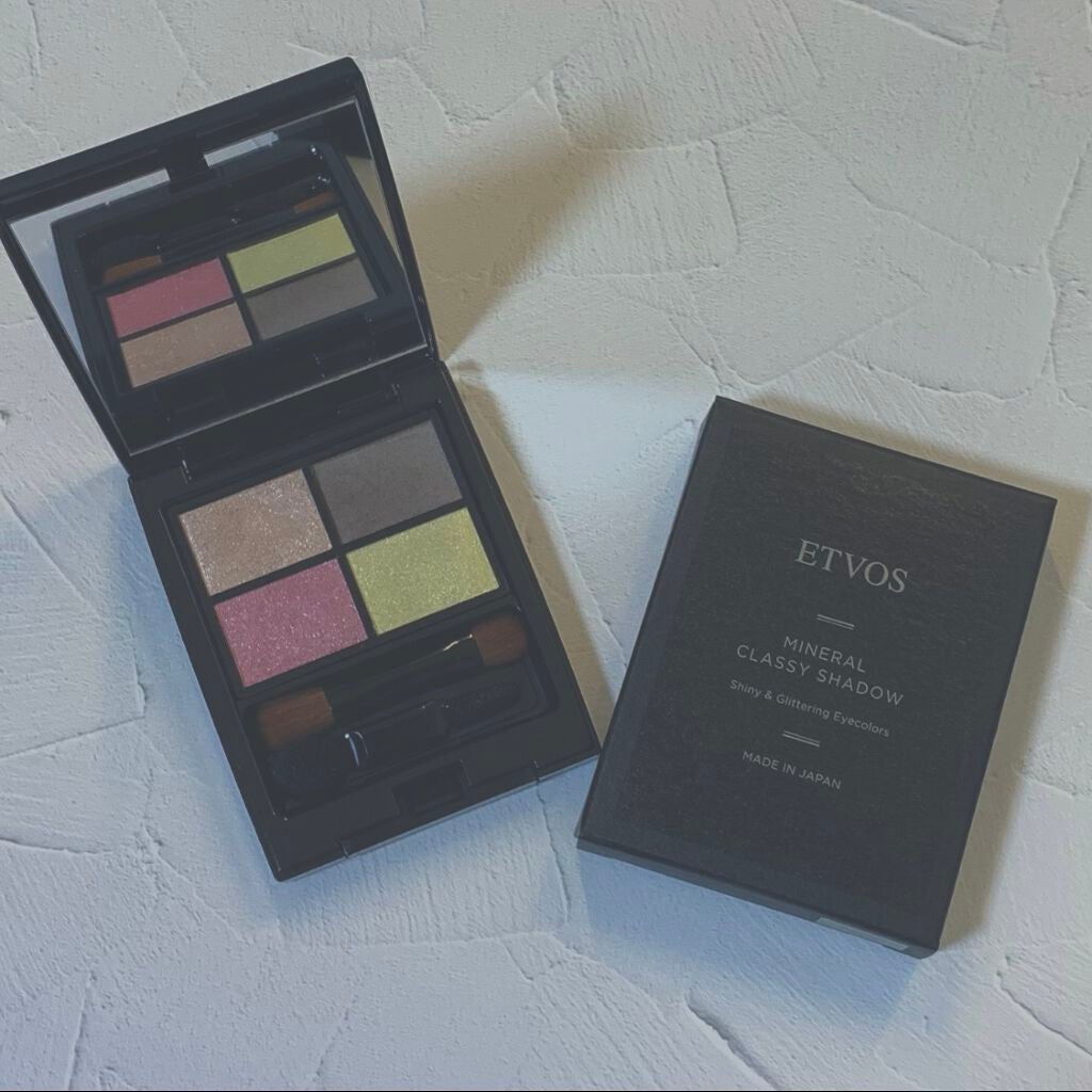 ミネラルクラッシィシャドー/エトヴォス/アイシャドウパレットを使ったクチコミ(1枚目)