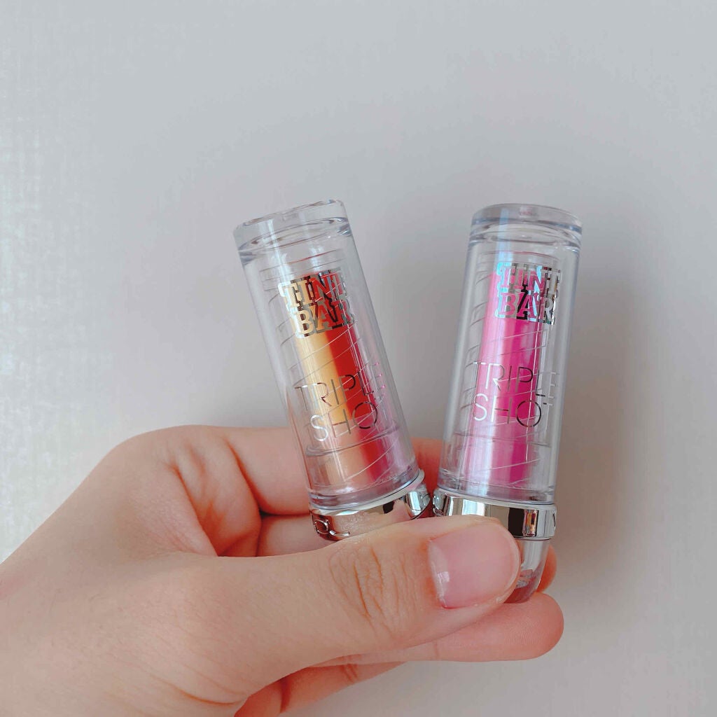 ティントバー トリプルショット/VDL/口紅を使ったクチコミ(4枚目)