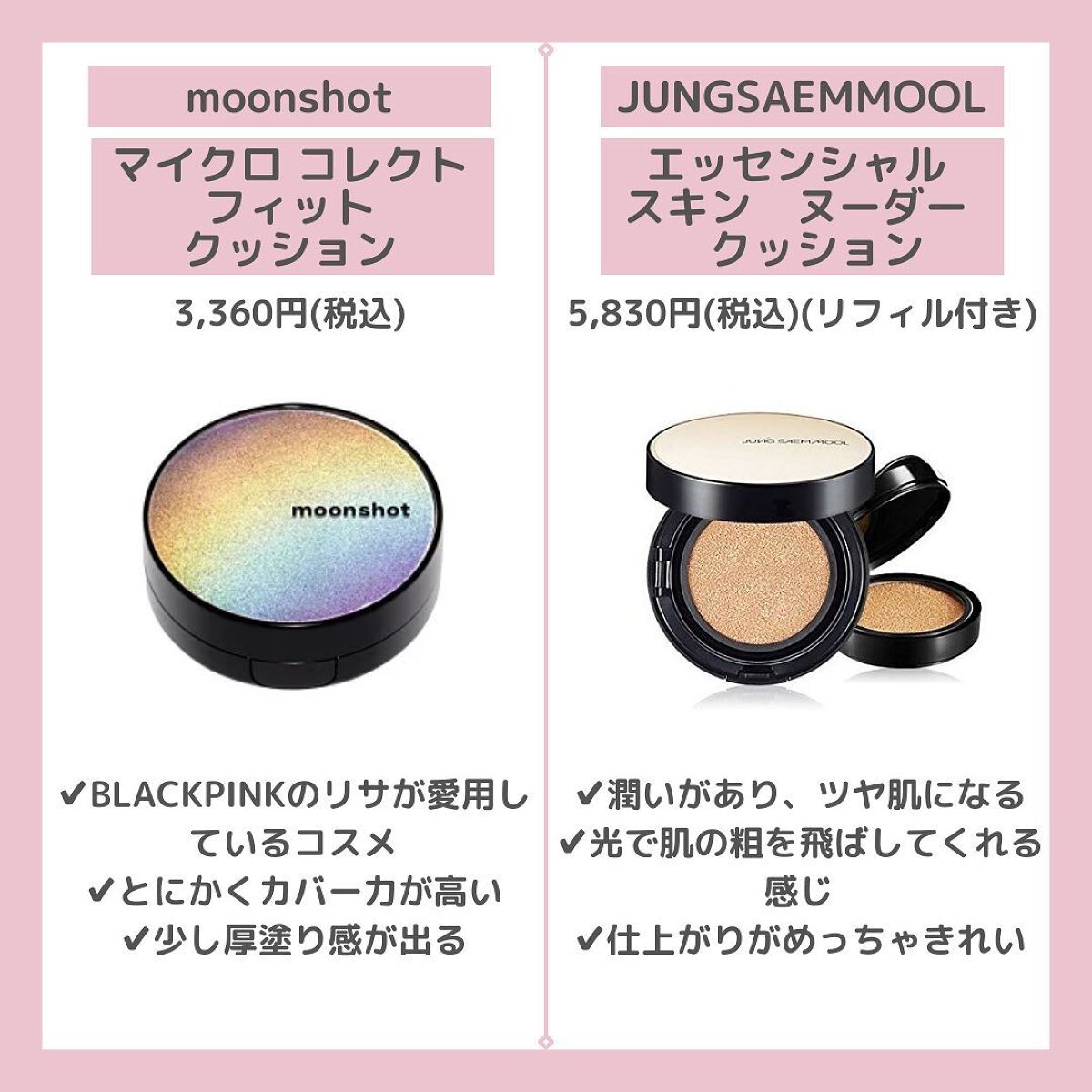 ちゃも on LIPS 「こんにちは@chamo_cuteです🐱今回は、韓国クッションフ..」(4枚目)