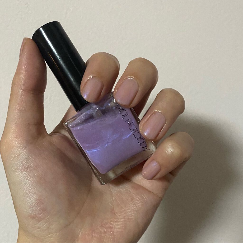 ザ ネイルポリッシュ L 114P Mia Violetta/ADDICTION/マニキュアを使ったクチコミ（3枚目）