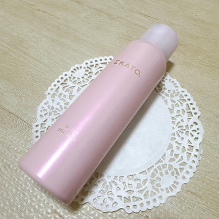 ホワイト スパウォッシュ/EKATO./その他洗顔料を使ったクチコミ(2枚目)