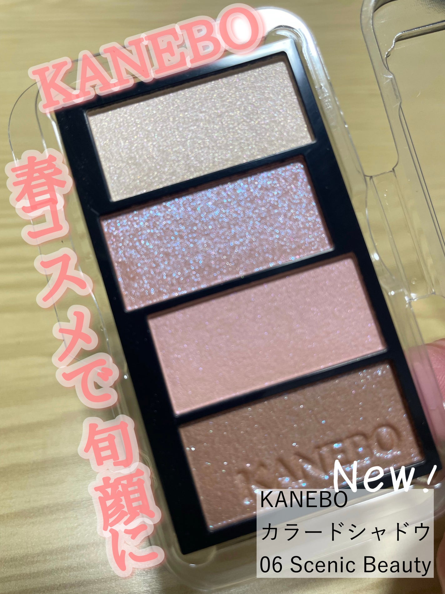 カラードシャドウ/KANEBO/アイシャドウパレットを使ったクチコミ(1枚目)