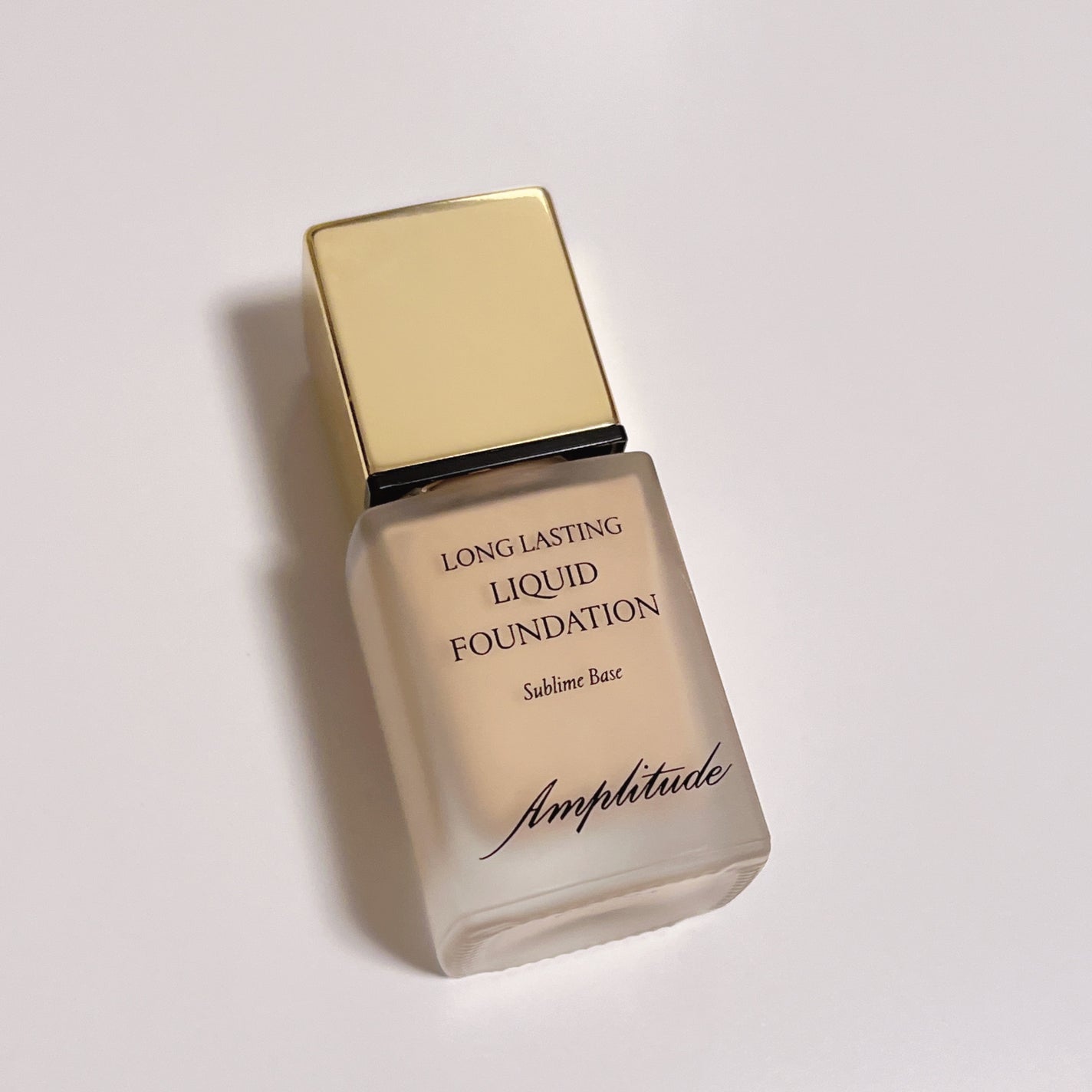 ロングラスティング リキッドファンデーション/Amplitude/リキッドファンデーションを使ったクチコミ(1枚目)