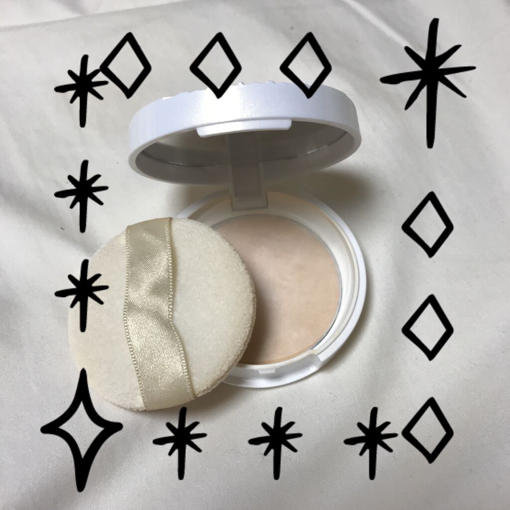 STパウダーファンデ ピンクオークル/crayontouch-me/パウダーファンデーションを使ったクチコミ（2枚目）