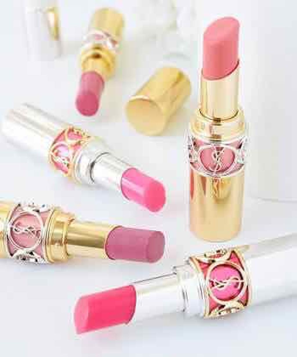 ルージュ ヴォリュプテ シャイン/YVES SAINT LAURENT BEAUTE/口紅を使ったクチコミ(1枚目)