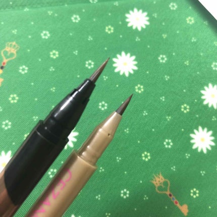 描くふたえアイライナー/CEZANNE/リキッドアイライナーを使ったクチコミ(3枚目)