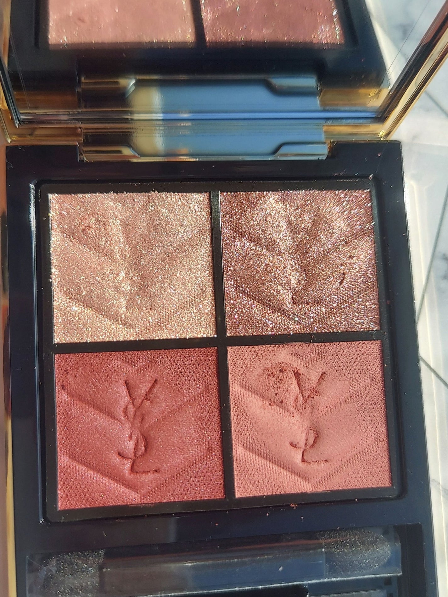 クチュール ミニ クラッチ/YVES SAINT LAURENT BEAUTE/アイシャドウパレットを使ったクチコミ(6枚目)