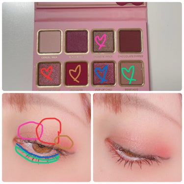 シナモン ベア メイクアップ コレクション/Too Faced/アイシャドウパレットを使ったクチコミ（2枚目）