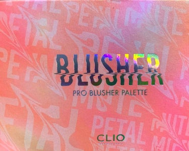 CLIO
PLO BLUSHER PALETTE

6色のチークパレット
左上のキラキラチークに一目惚れして購入
スウォッチしてみるとキラキラ、ギラギラ感がスゴイ！
加減して頬骨上や目頭などにのせたり、