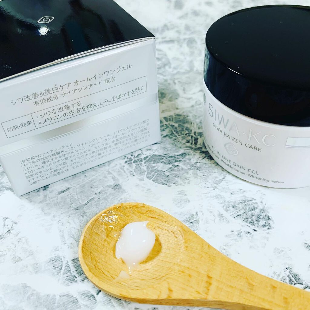 SIWA-KC オールインワンスキンジェル/ハーブ健康本舗/オールインワン化粧品を使ったクチコミ(3枚目)