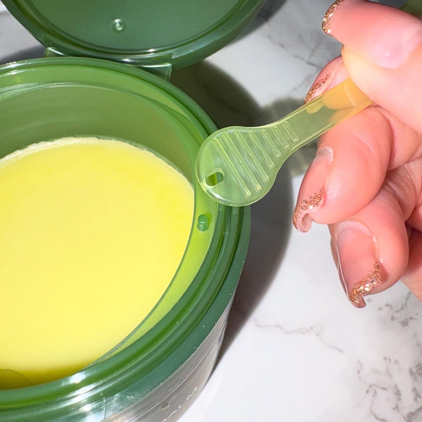 グリーンディープポアクレンジングバーム/Dr.G/クレンジングバームを使ったクチコミ（2枚目）