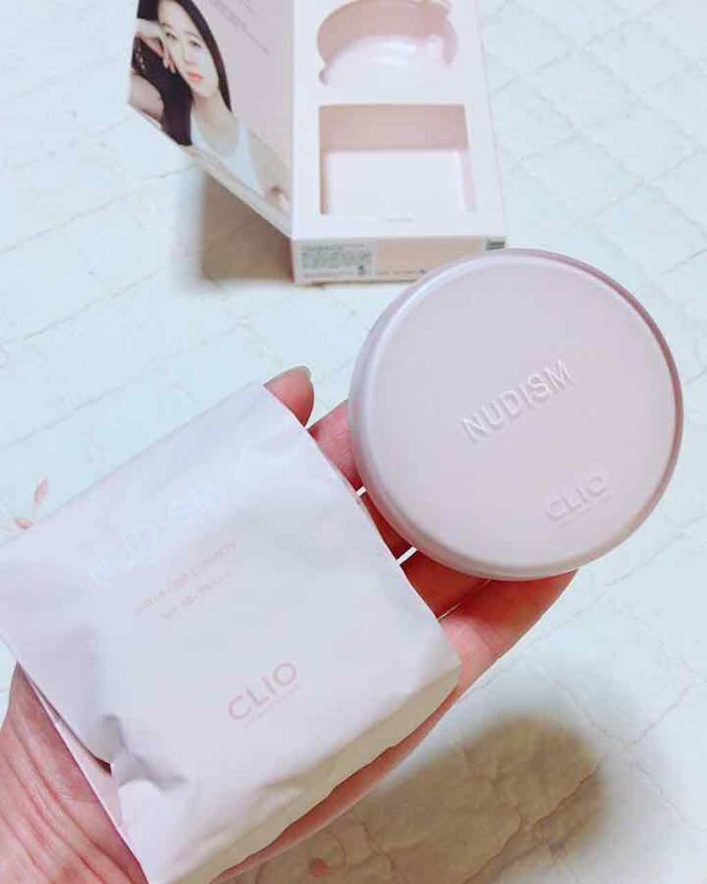 NUDISM MOIST COVER CUSHION/CLIO/クッションファンデーションを使ったクチコミ(3枚目)