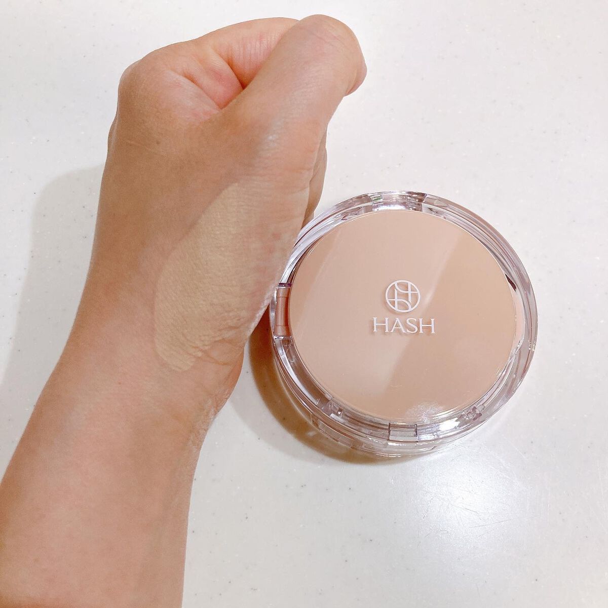 デューイーグロー フィッティング クッション/HASH/クッションファンデーションを使ったクチコミ（2枚目）