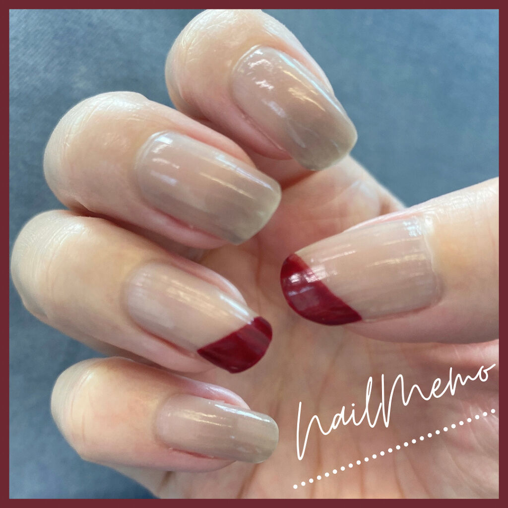 ネイルケア カラー 01/Elégance/オールインワンネイルを使ったクチコミ（1枚目）