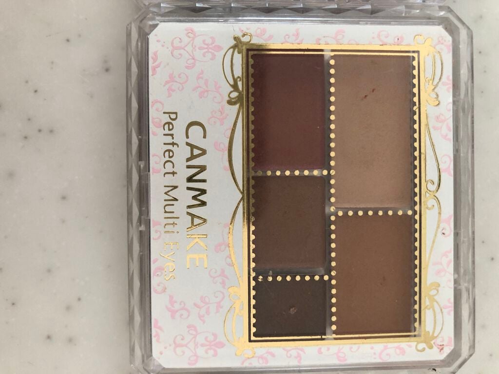 パーフェクトマルチアイズ/キャンメイク/アイシャドウパレットを使ったクチコミ(4枚目)