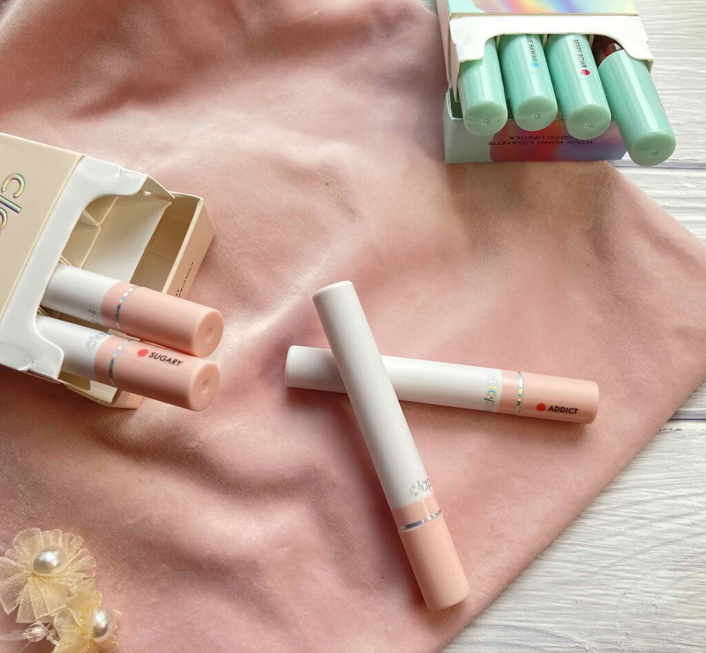 Cigarette Lipstick/clap o claps/口紅を使ったクチコミ（2枚目）