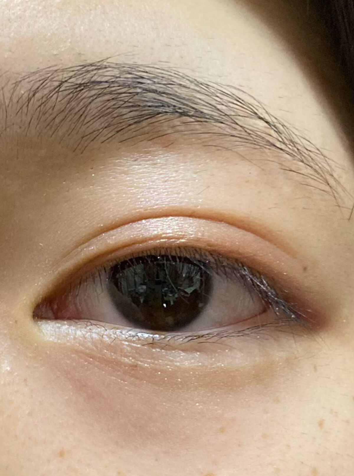 ジェルアイライナー/CEZANNE/ジェルアイライナーを使ったクチコミ（1枚目）