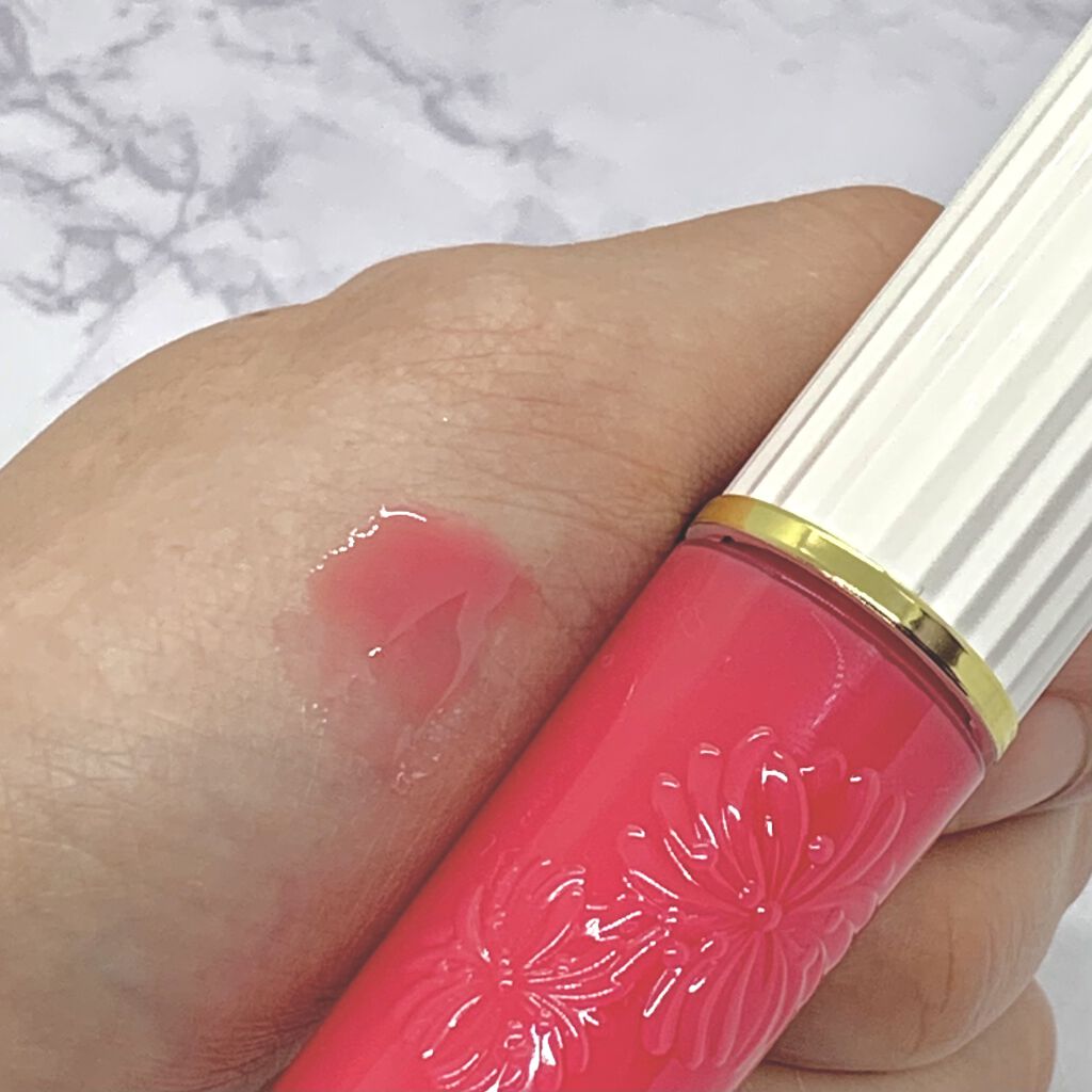 リキッドルージュ ティント(1/5新発売) 01　カクテルチェリー（みずみずしく鮮やかなチェリーレッド）/PAUL & JOE BEAUTE/リップティントを使ったクチコミ（3枚目）