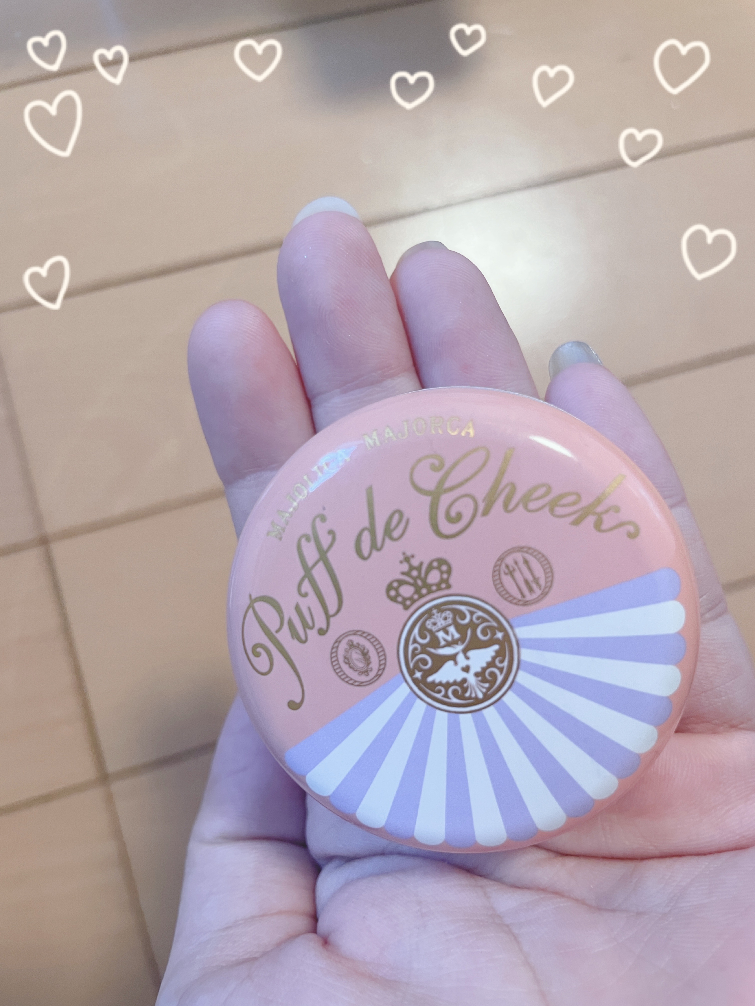 パフ・デ・チーク RD414 チェリーマカロン/MAJOLICA MAJORCA/パウダーチークを使ったクチコミ（1枚目）