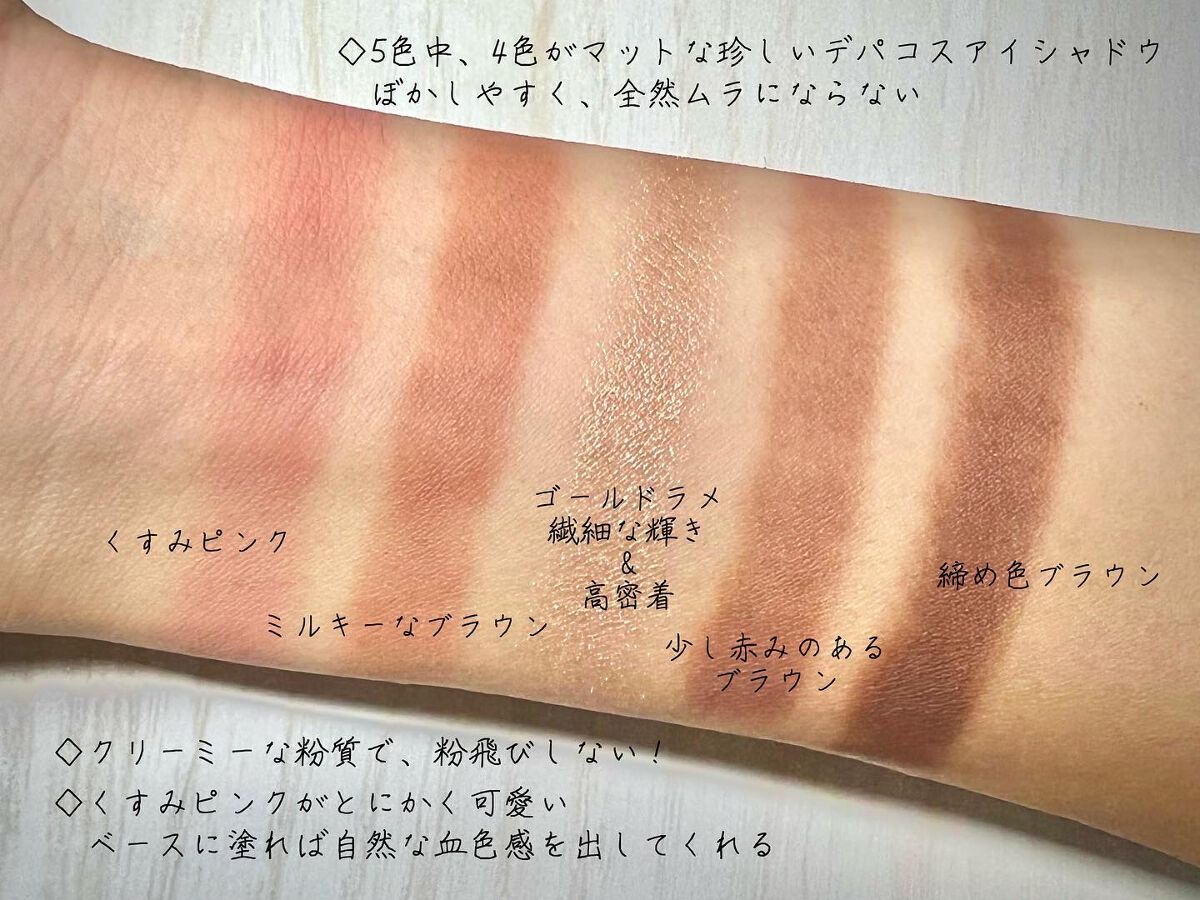 イプノ パレット/LANCOME/アイシャドウパレットを使ったクチコミ（2枚目）