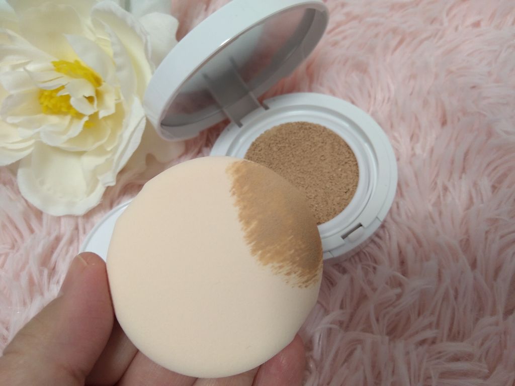 オーガニッククッションコンパクト/アクア・アクア/クッションファンデーションを使ったクチコミ（3枚目）