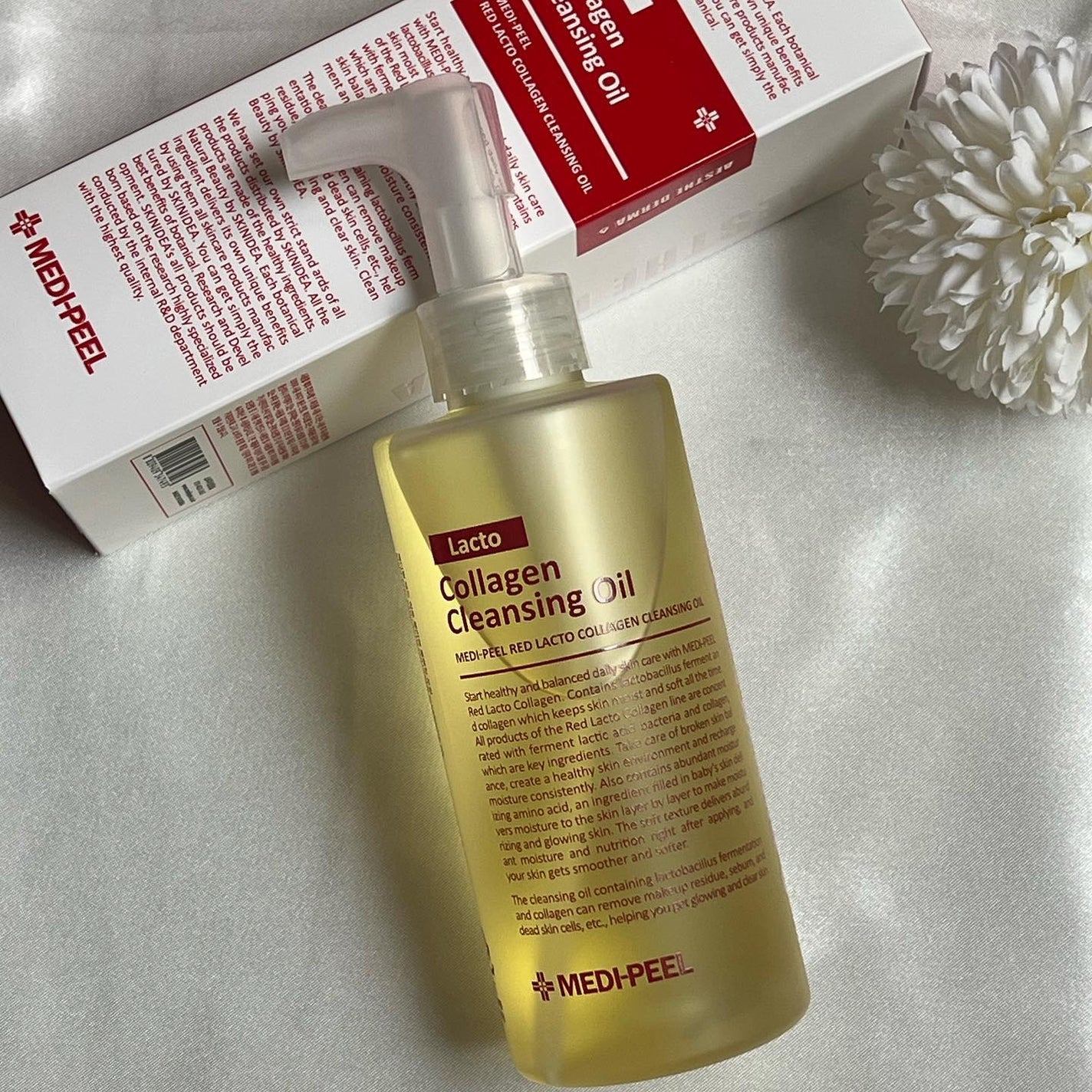 レッドラクトコラーゲンクレンジングオイル/MEDIPEEL/オイルクレンジングを使ったクチコミ(9枚目)