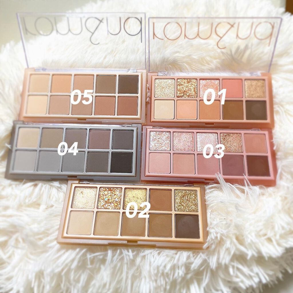 ベターザンアイズ/rom&nd/アイシャドウパレットを使ったクチコミ(2枚目)