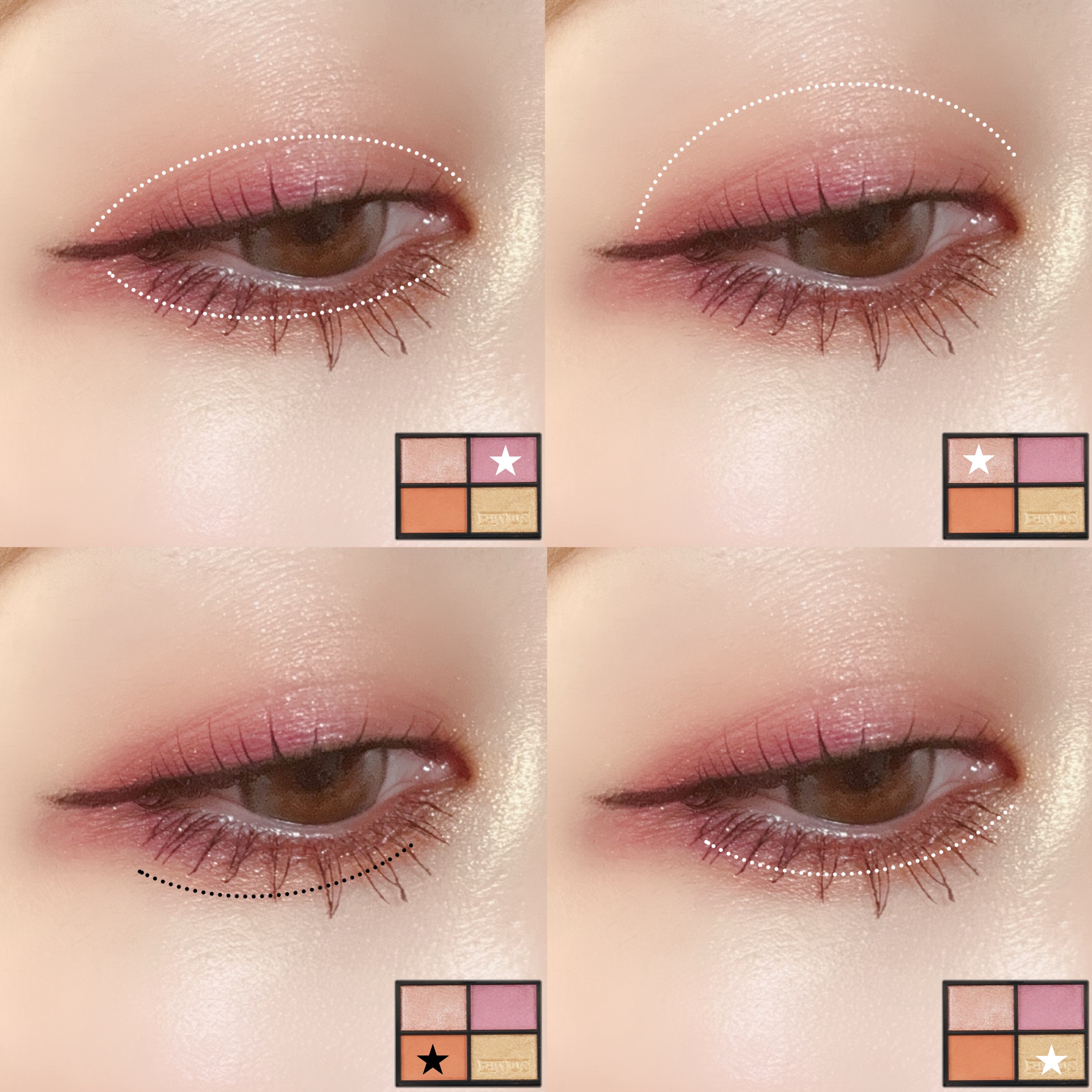 ミネラルクラッシィシャドー/エトヴォス/アイシャドウパレットを使ったクチコミ（3枚目）