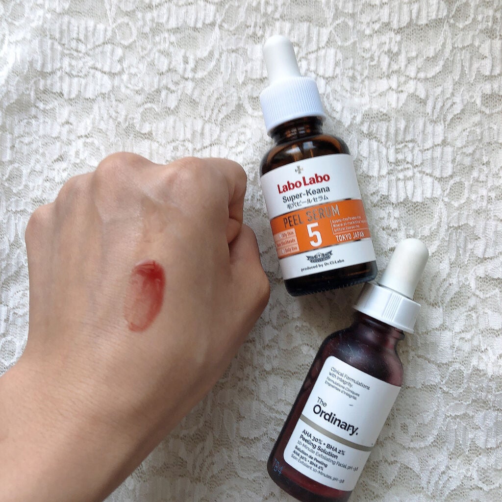 AHA 30% + BHA 2% Peeling Solution/The Ordinary/ピーリングを使ったクチコミ(6枚目)