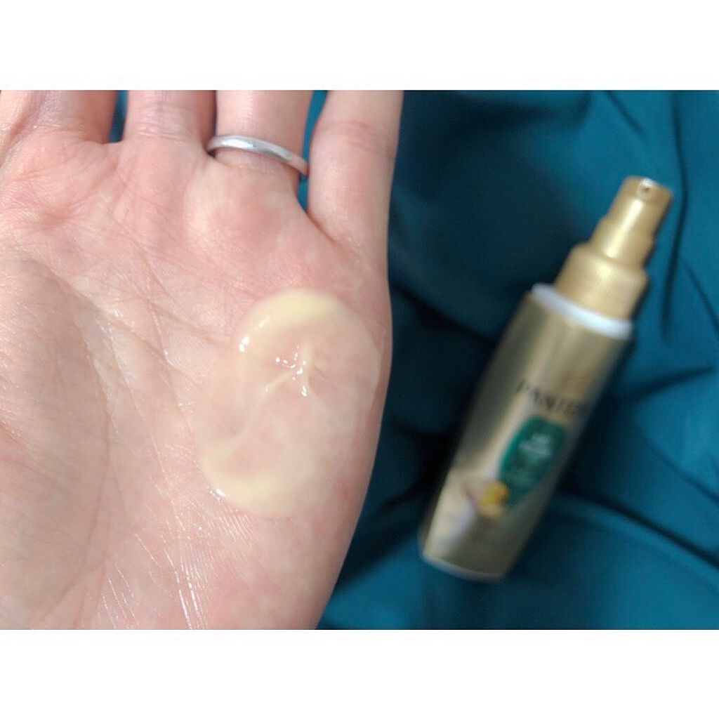 エアリーふんわりケア インテンシブ ヴィタミルク 洗い流さないトリートメント/パンテーン/ヘアミルクを使ったクチコミ（3枚目）