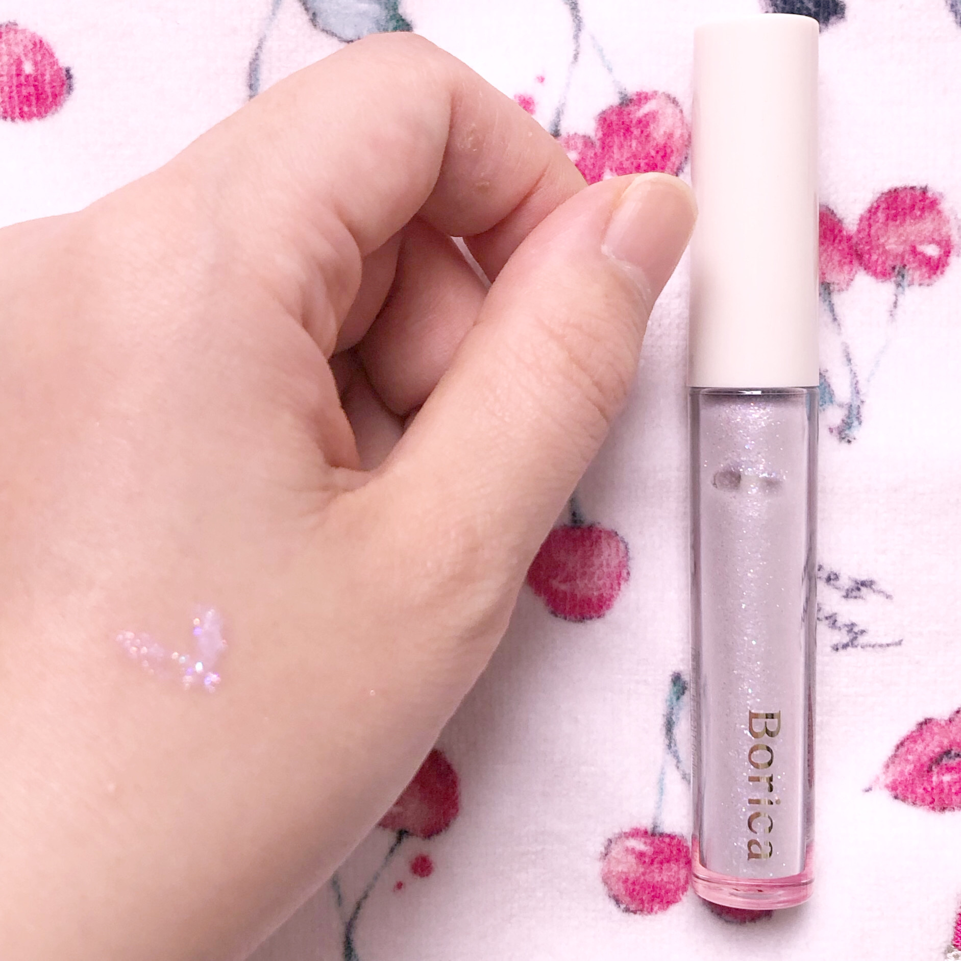 美容液ラメライナー/Borica/リキッドアイライナーを使ったクチコミ（3枚目）