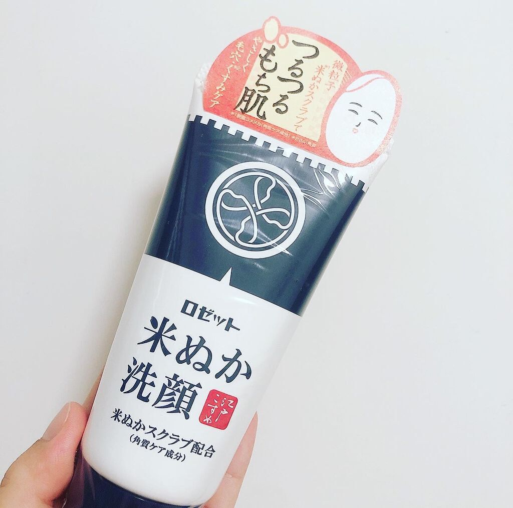 江戸こすめ 米ぬか洗顔/ロゼット/洗顔フォームを使ったクチコミ(1枚目)