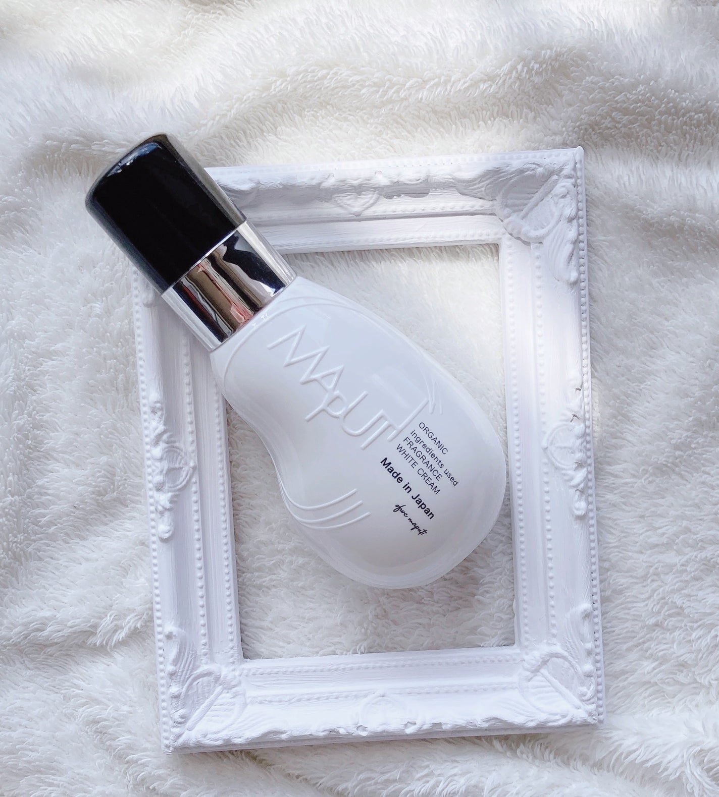 オーガニックフレグランスホワイトクリーム/MAPUTI/デリケートゾーンケアを使ったクチコミ(4枚目)